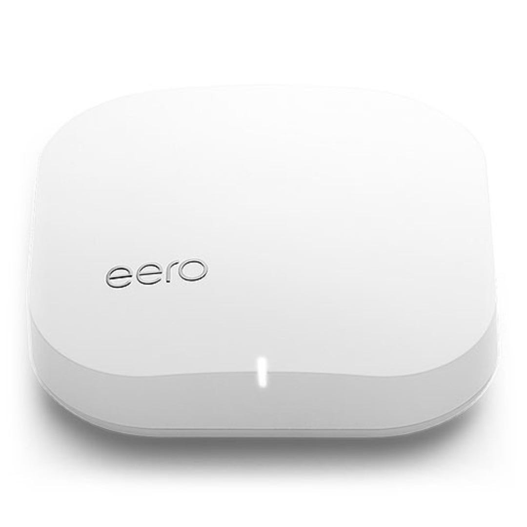 Begeleiden borduurwerk textuur eero Pro 5 Mesh WiFi Router (2nd Gen)