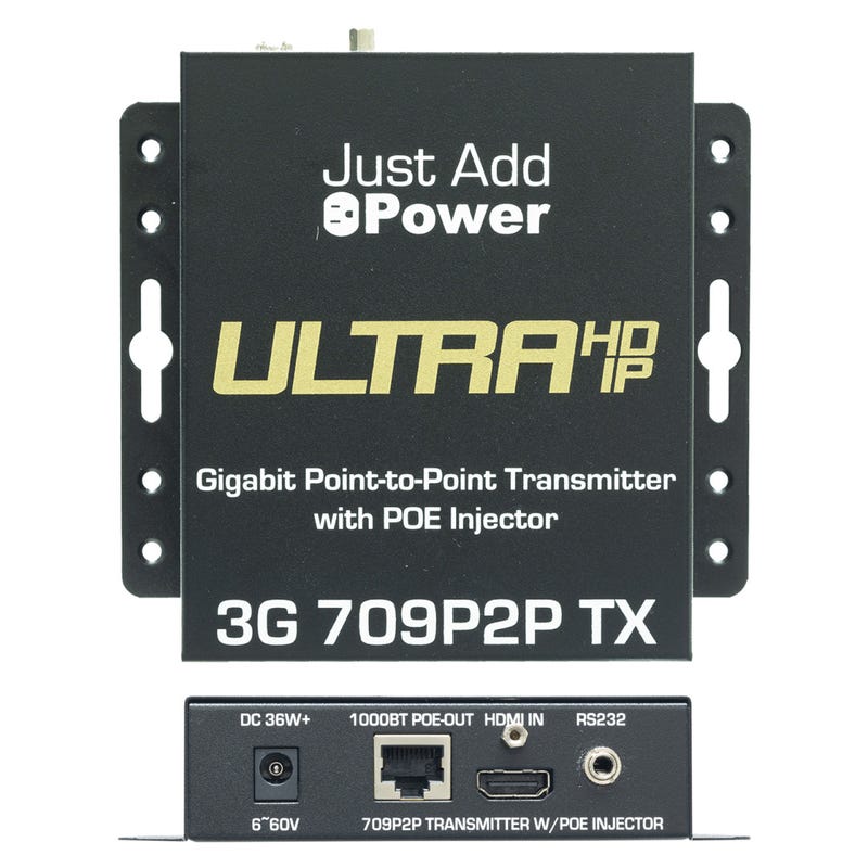 Just Add VBS-HDIP-709P2P (POE) 3G+ Point-to-Point Transmitter